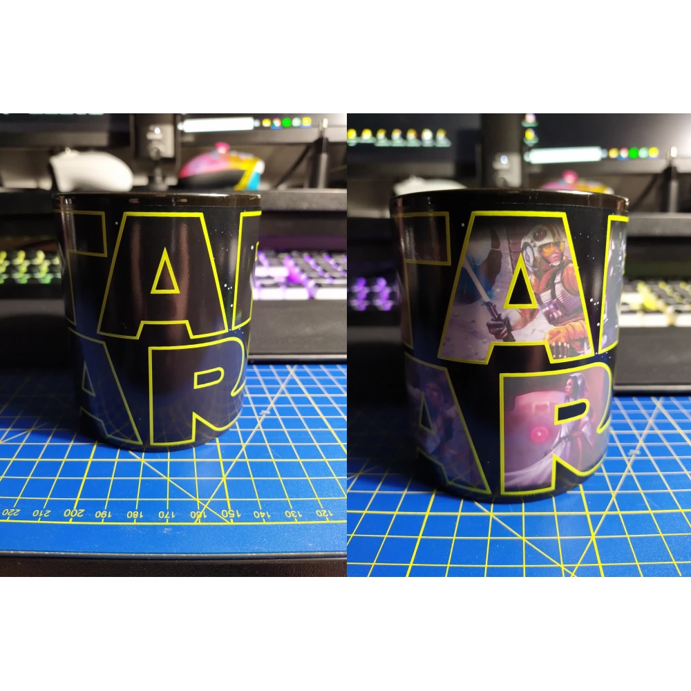 Star Wars Mug - Logo Characters, heat-changing