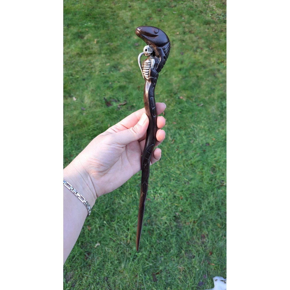 Death Eater Wand with Snake