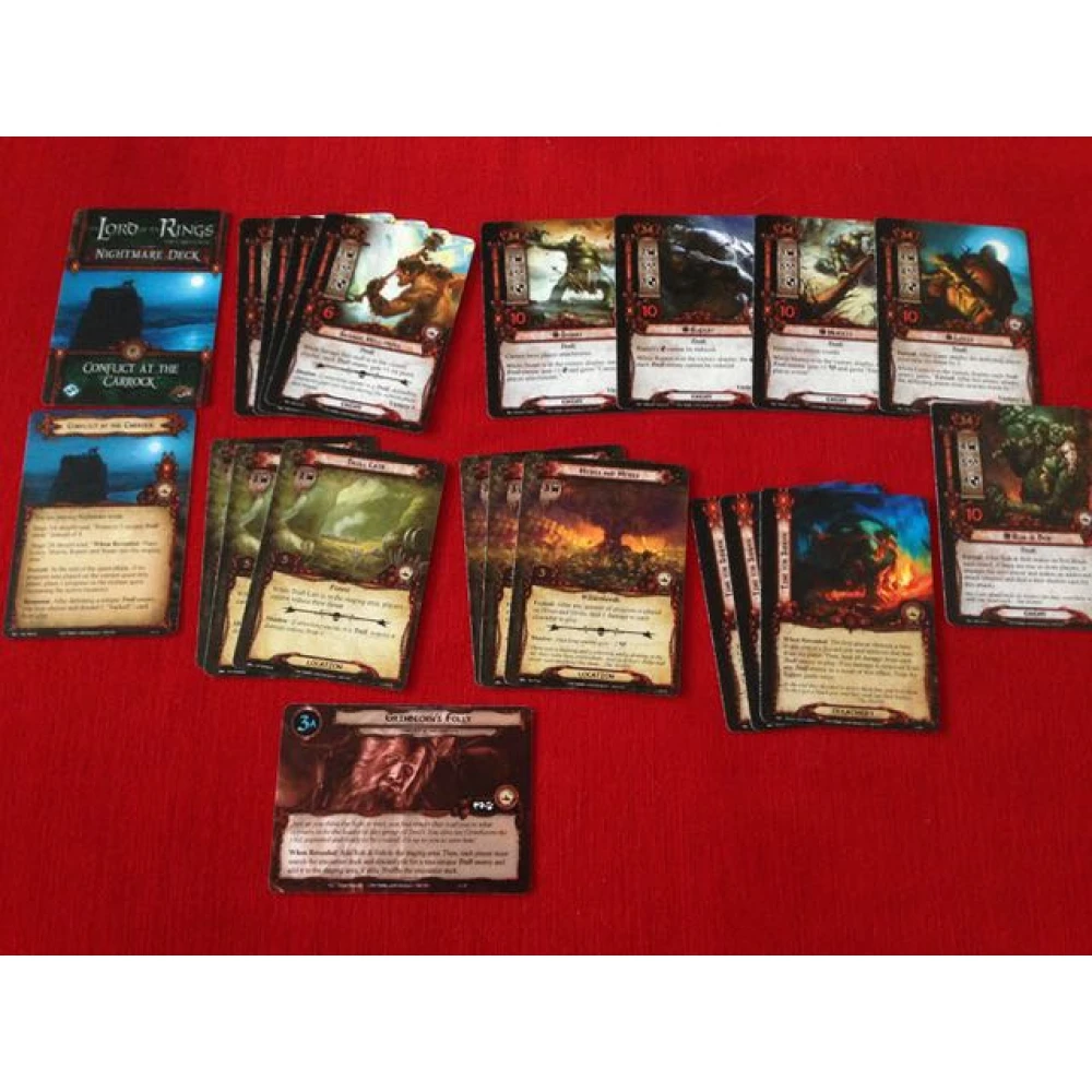Lord of the Rings LCG: Conflict At The Carrock - Nightmare Deck