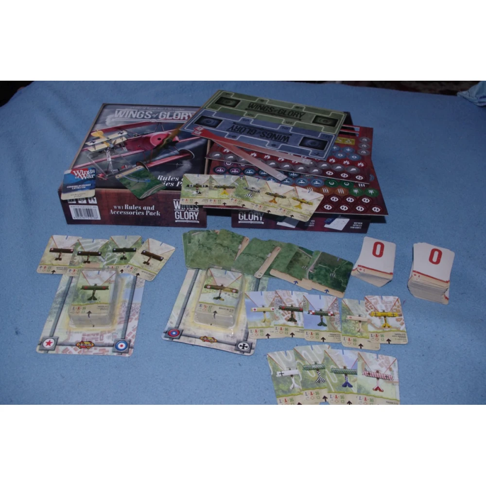 Wings of Glory WW1: Rules and Accessories Pack