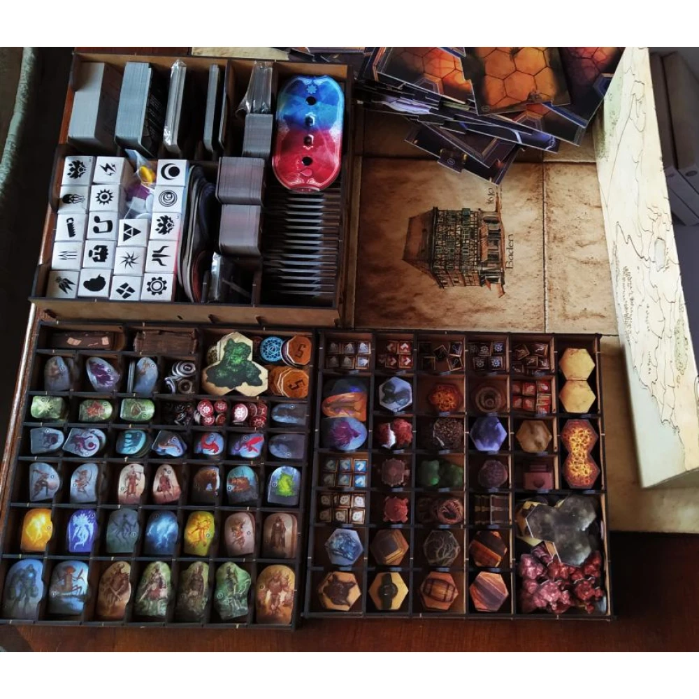 Insert na herní komponenty - Gloomhaven