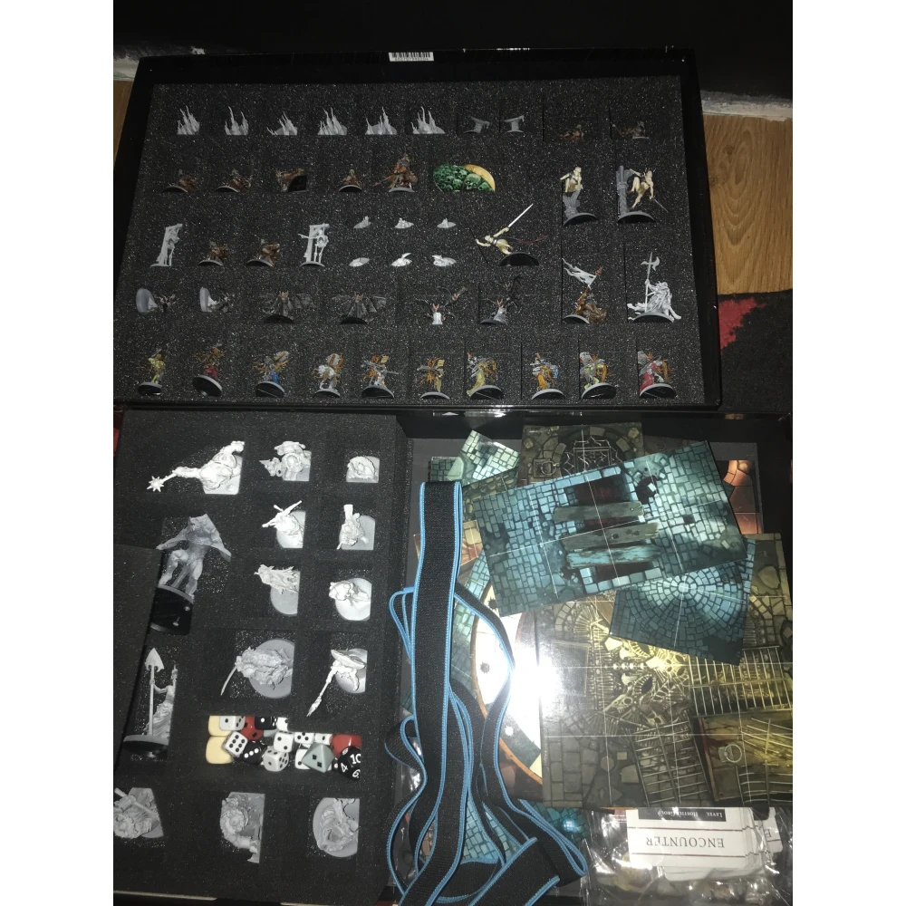 Insert na herné komponenty Warhammer Quest: Cursed City