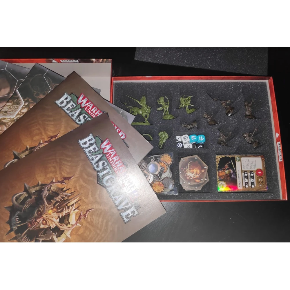Insert for Warhammer Underworlds: Beastgrave game components