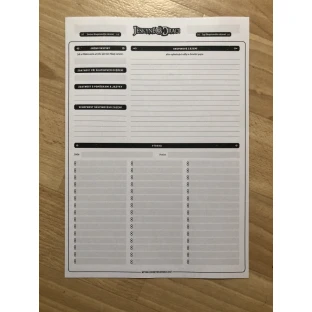 Jeskyně a draci - Party Sheet