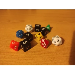 Jeskyně a draci - 11-dice set