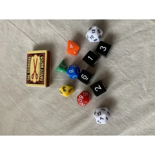 Jeskyně a draci - 11-dice set