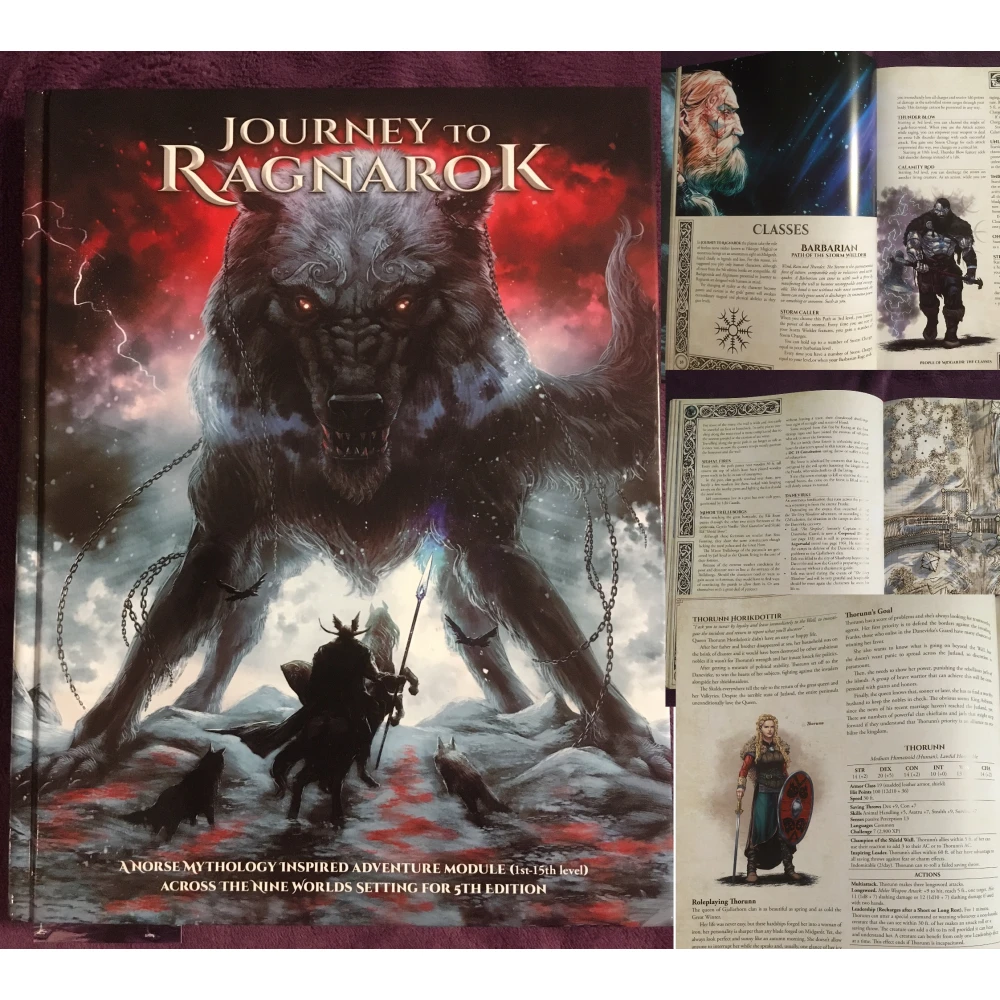 Journey To Ragnarok: Adventure and Setting Corebook