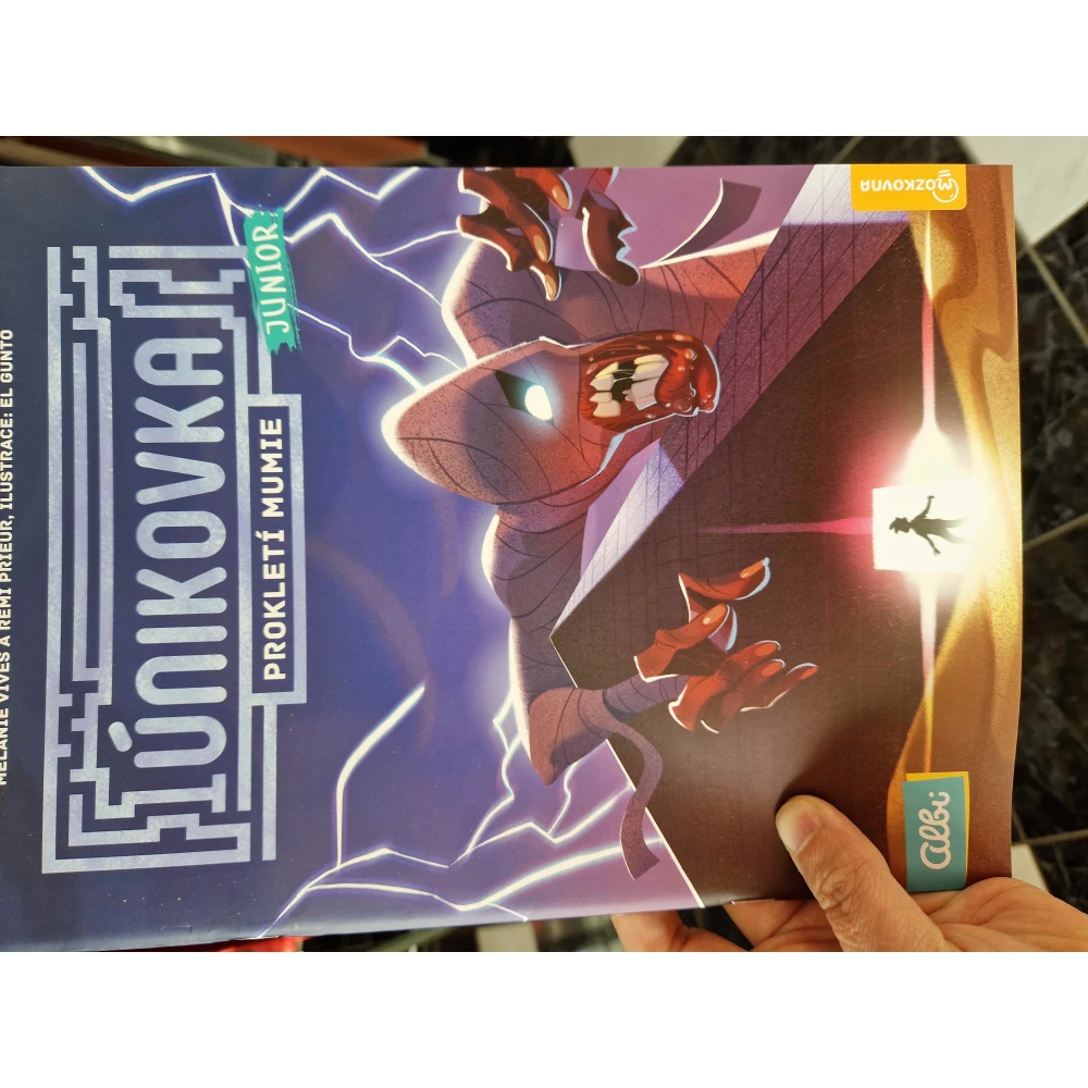 Kniha Únikovka Junior: Prokletí mumie