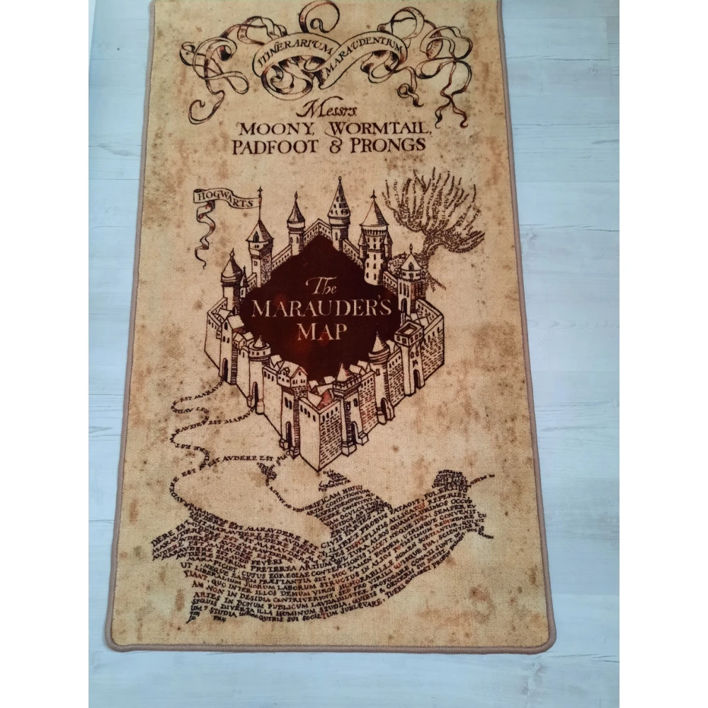 Harry Potter Teppich - Karte des Rumtreibers
