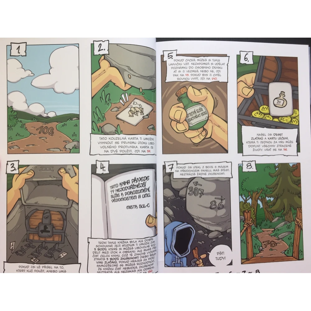 Komiks, v němž jsi hrdinou: Rytíři 2 - Osudná zpráva