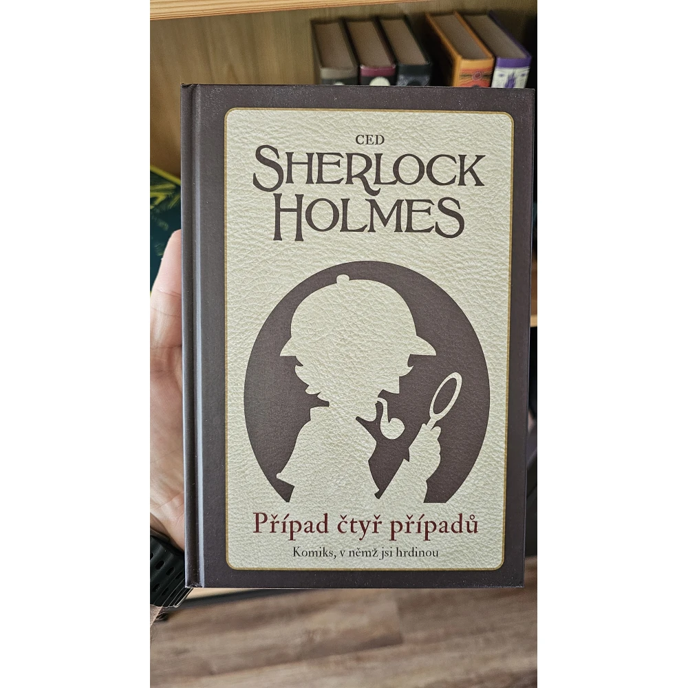 Komiks, v němž jsi hrdinou: Sherlock - Případ čtyř případů