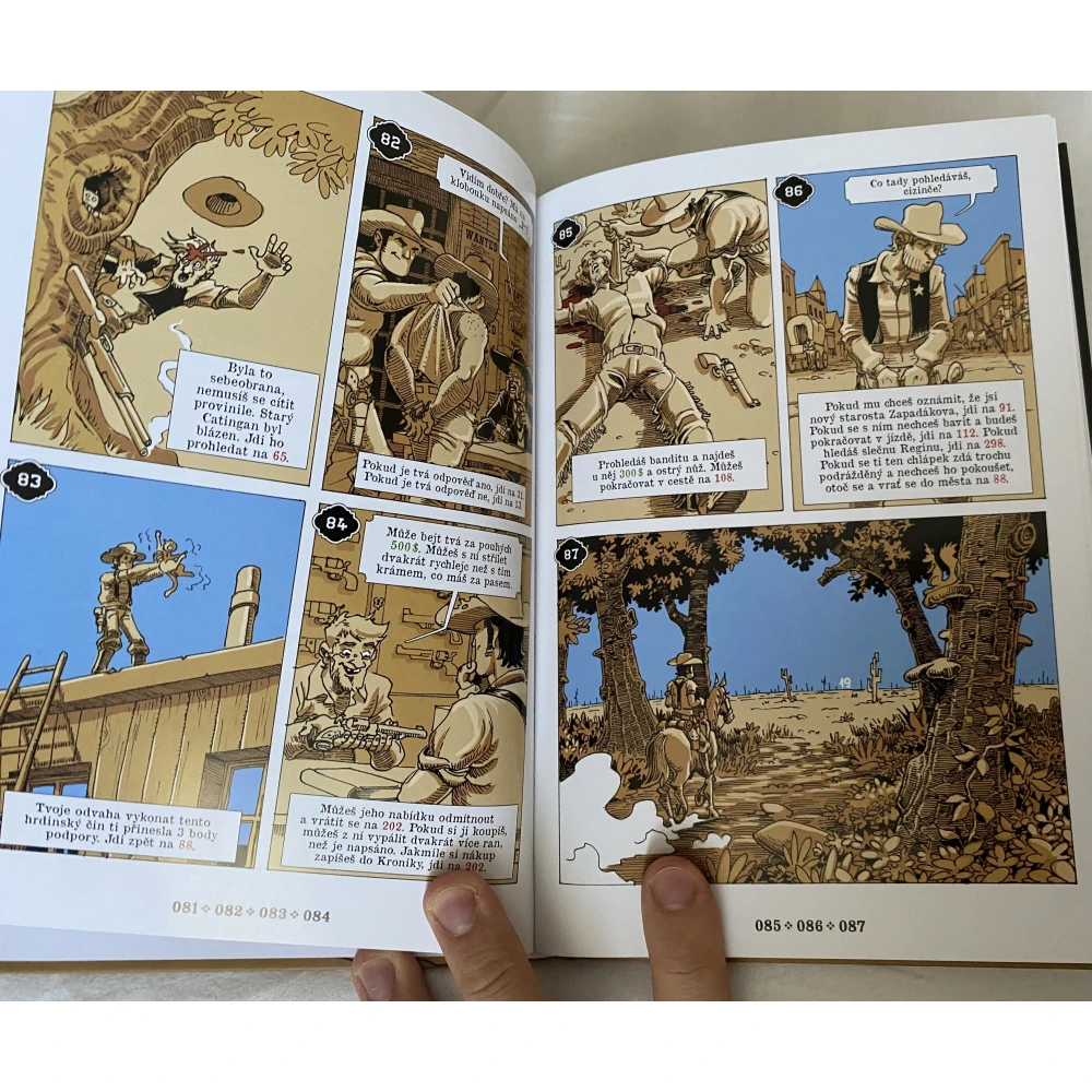 Komiks, v němž jsi hrdinou: Zapadákov