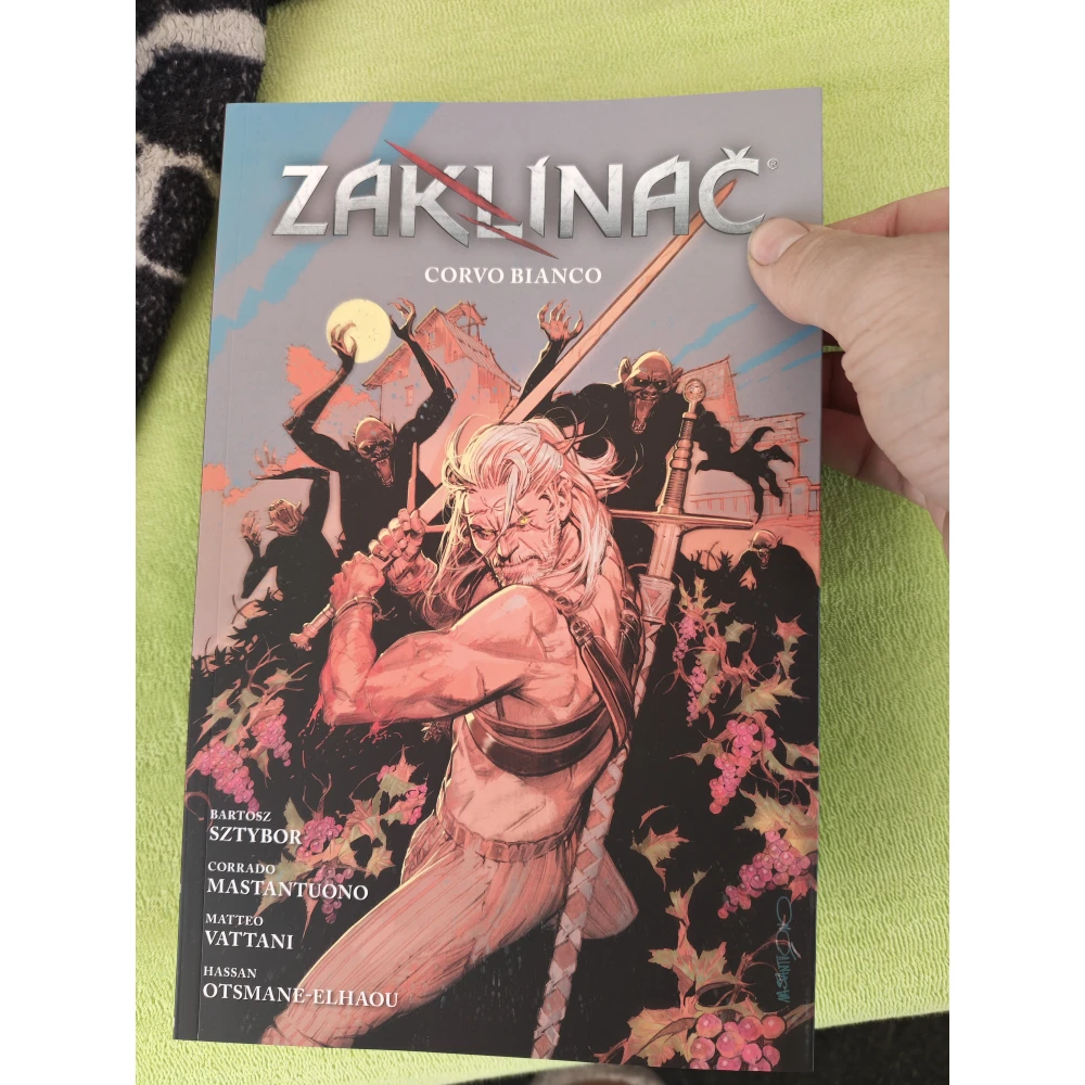 Komiks Zaklínač: Corvo Bianco