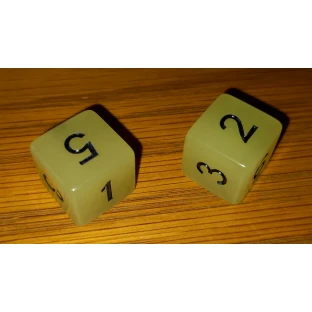 Kostka k6 svítící