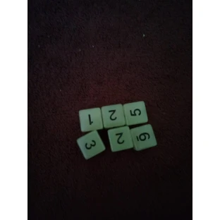 Kostka k6 svítící