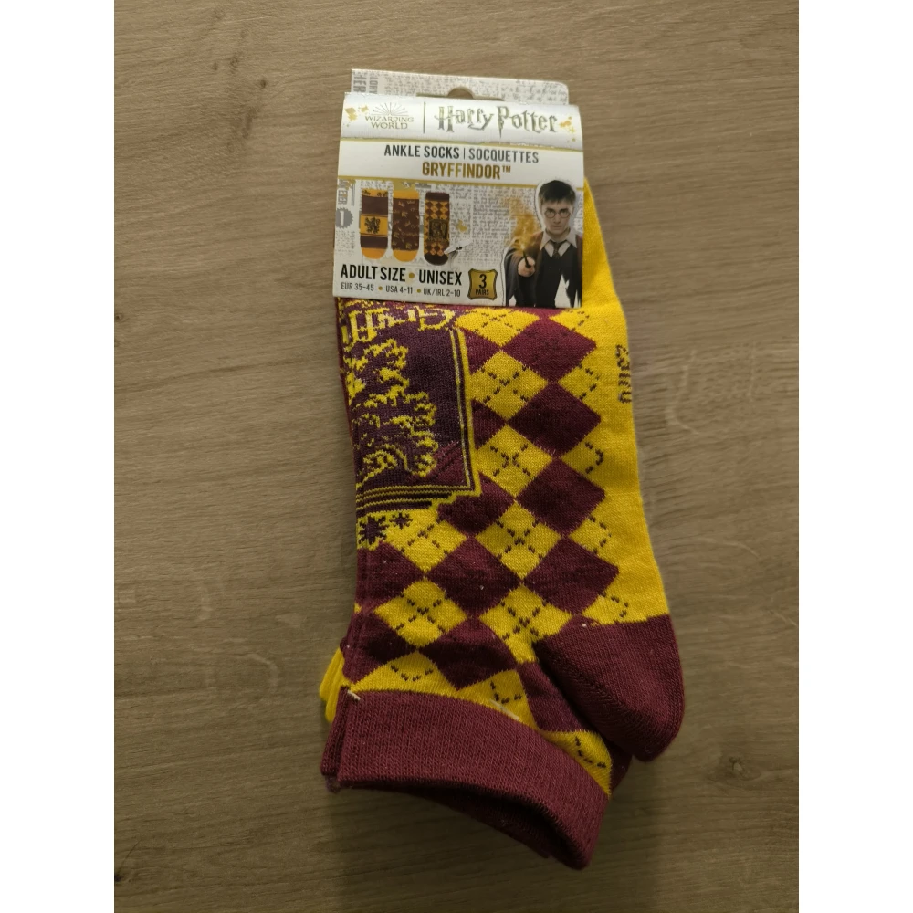 Harry Potter Knöchelsocken - Gryffindor (3 Paar)