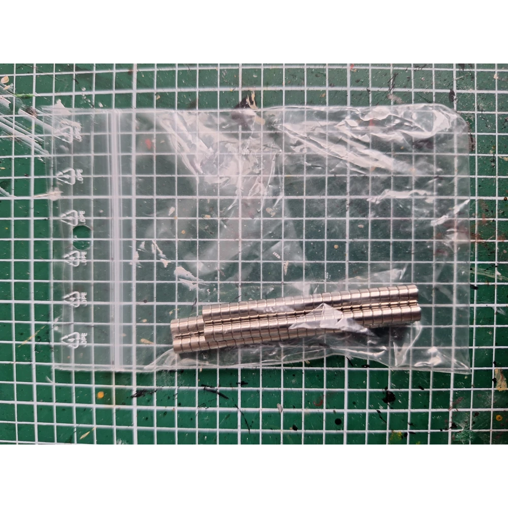 Scheibenmagnete Ø 4 mm, 100 Stk.