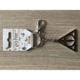 Harry Potter Metal Keychain - Deathly Hallows