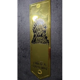 Metall-Lesezeichen House of the Dragon - Targaryen