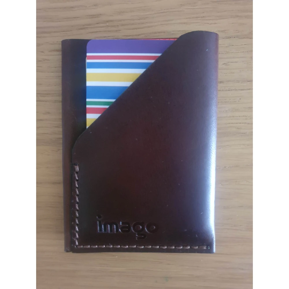 Havard leather card holder