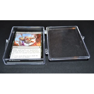 Kartenbox für 35 Karten – transparent, aufklappbar (Ultra Pro)