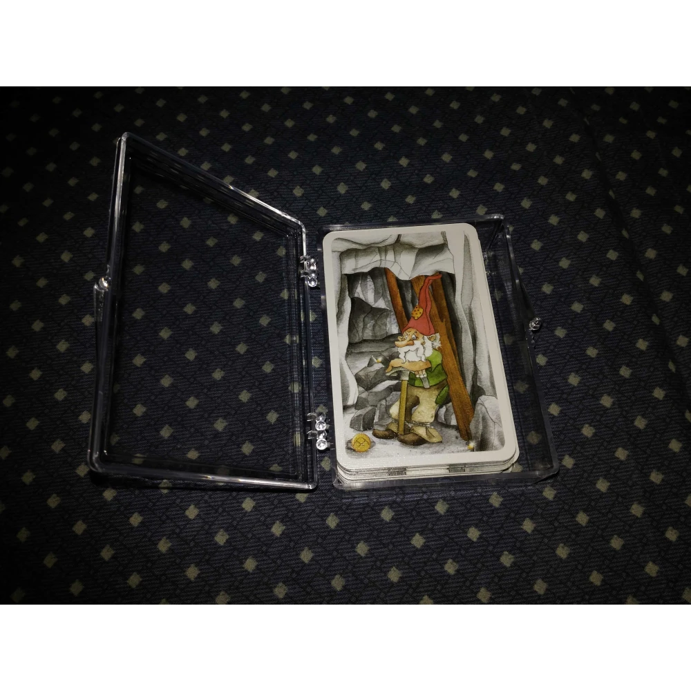 Kartenbox für 35 Karten – transparent, aufklappbar (Ultra Pro)