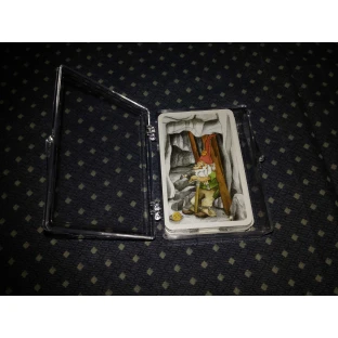 Kartenbox für 35 Karten – transparent, aufklappbar (Ultra Pro)