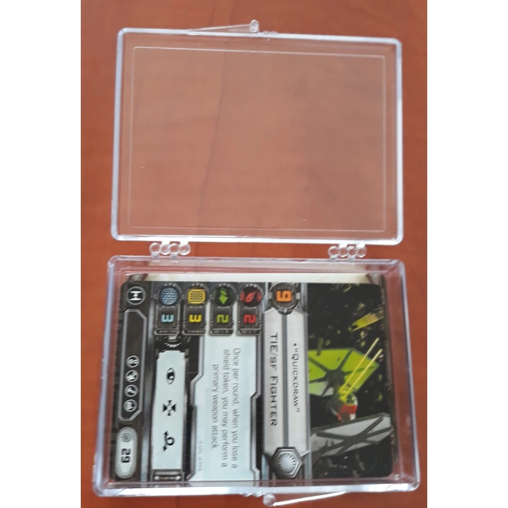 Kartenbox für 35 Karten – transparent, aufklappbar (Ultra Pro)