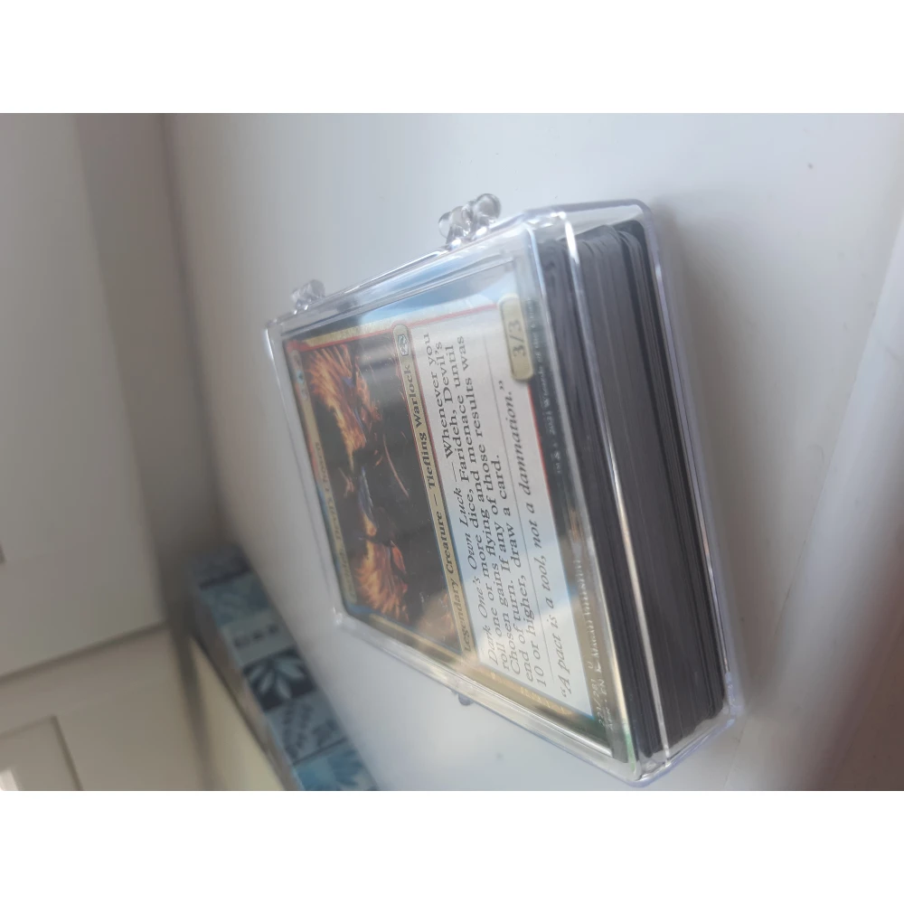 Kartenbox für 35 Karten – transparent, aufklappbar (Ultra Pro)