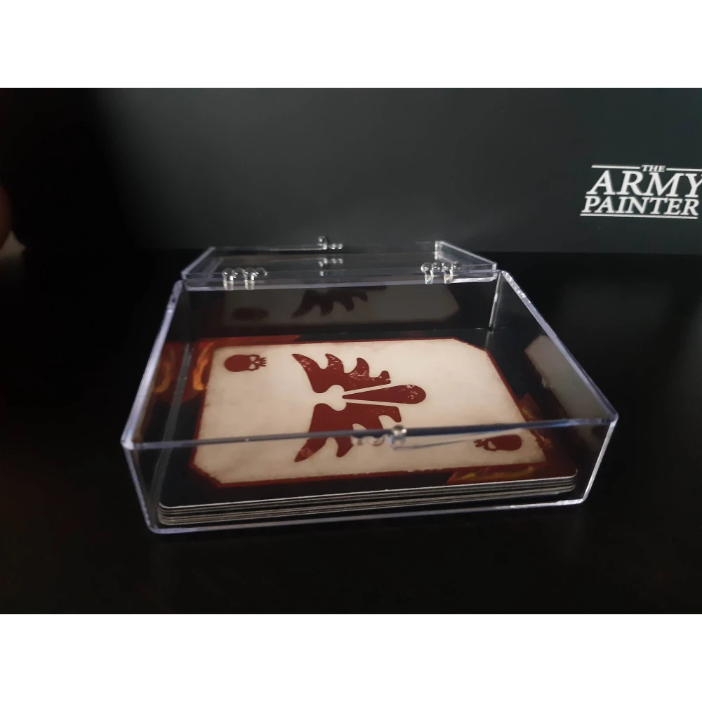 Kartenbox für 35 Karten – transparent, aufklappbar (Ultra Pro)