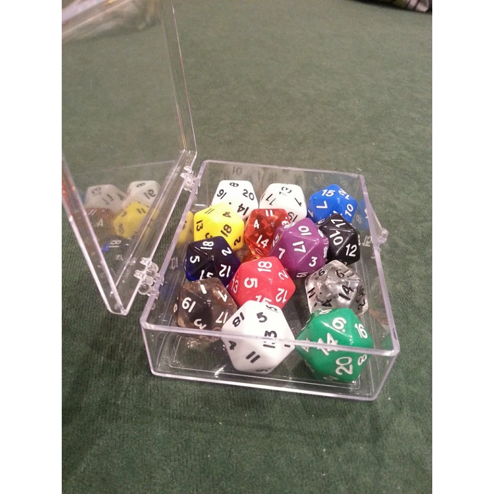 Kartenbox für 50 Karten – transparent, aufklappbar (Ultra Pro)