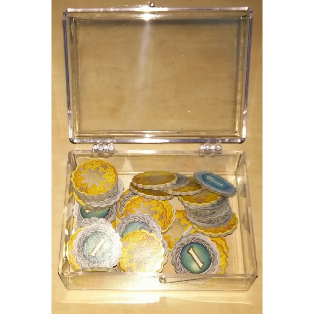 Kartenbox für 50 Karten – transparent, aufklappbar (Ultra Pro)