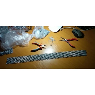 Kettenringe für Kettenhemd 8/1,6 mm - verzinkt
