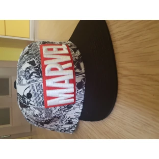Marvel Cap - Classic Red and White Logo