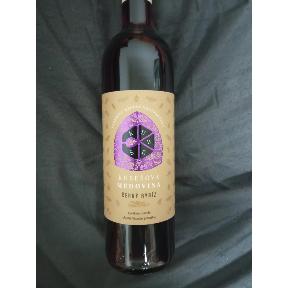 Kubešova medovina - Čierne ríbezle 0,75 l