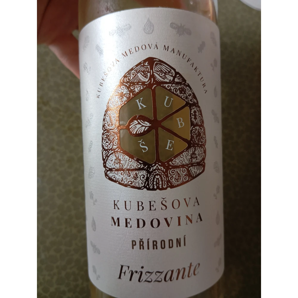 Kubešova medovina - Frizzante svieža 0,75 l