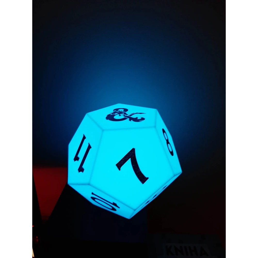 Dungeons & Dragons D12 Lampe