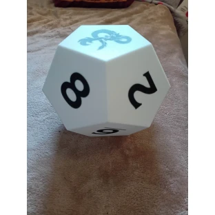 Dungeons & Dragons D12 Lampe