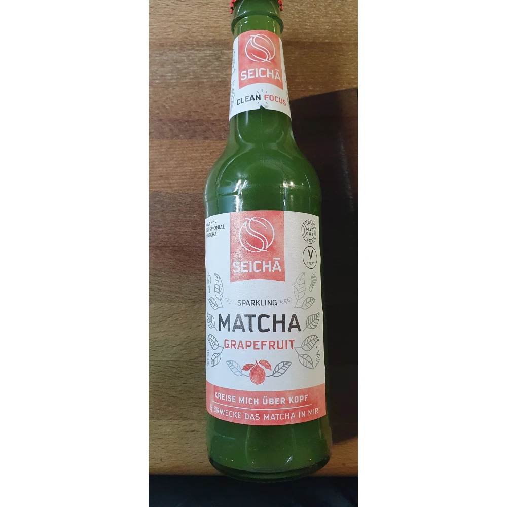 Limonáda Seicha Matcha - Grep 0,33 l
