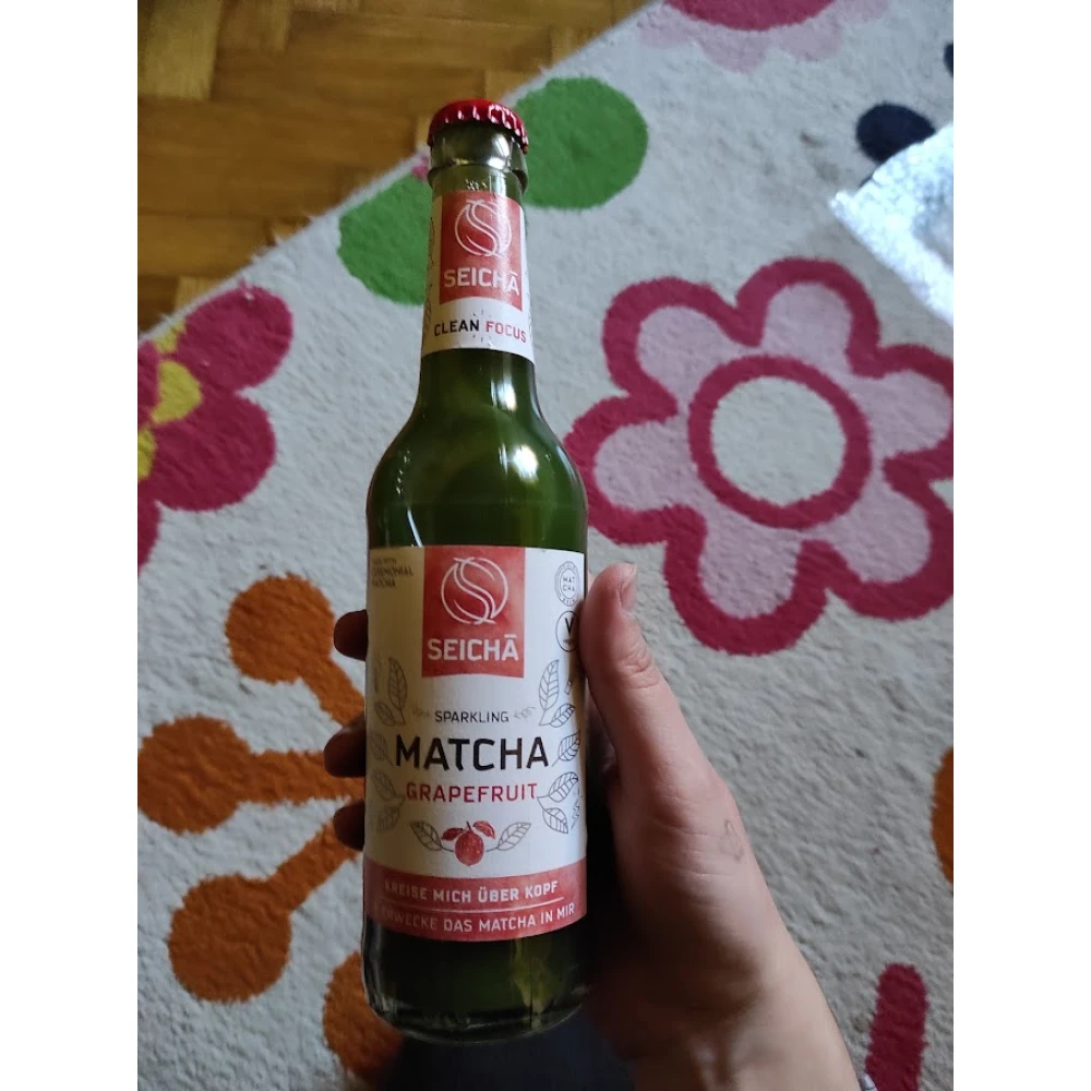 Limonáda Seicha Matcha - Grep 0,33 l