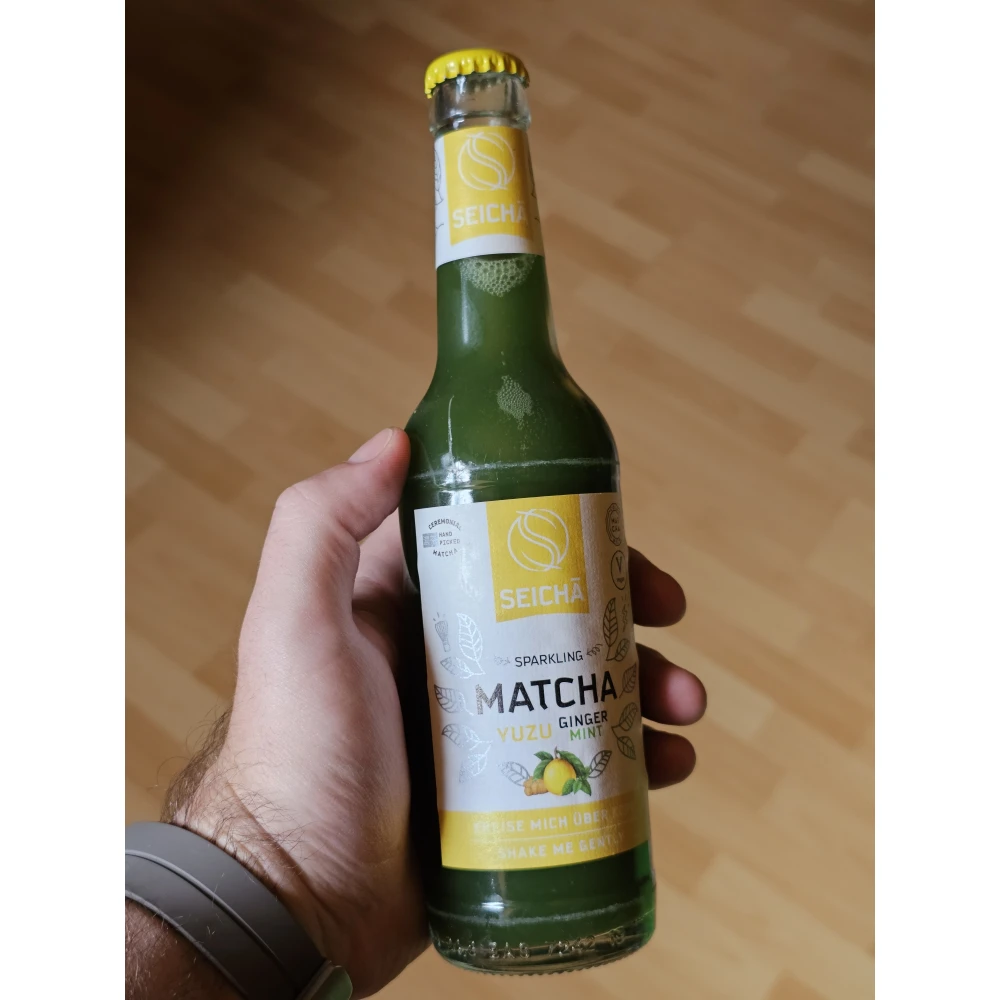 Limonáda Seicha Matcha - Yuzu, máta, zázvor 0,33 l