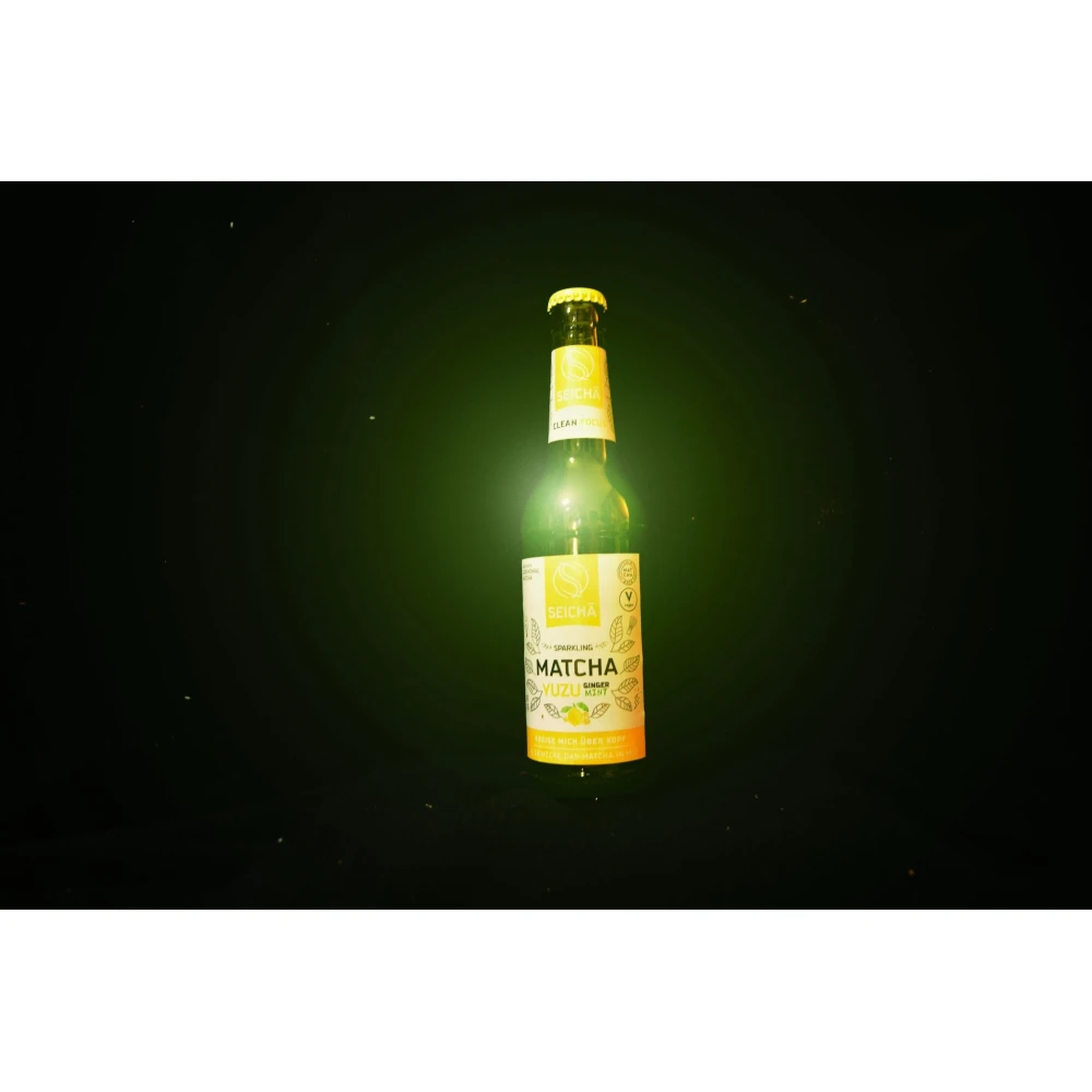 Limonáda Seicha Matcha - Yuzu, máta, zázvor 0,33 l