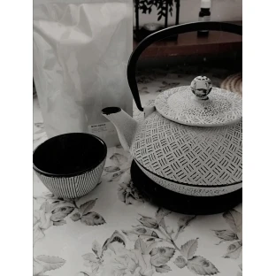 Yin Yang Cast Iron Tea Set