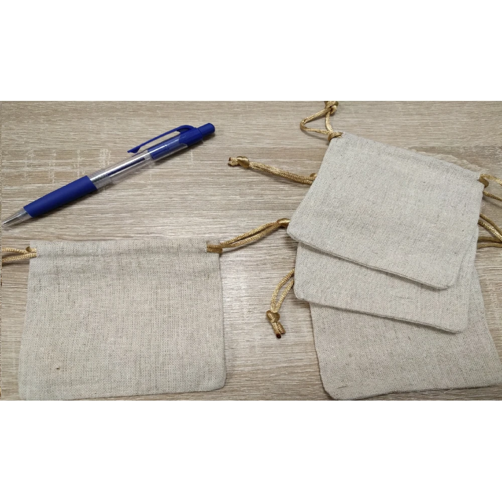 Blackfire Linen Dice Bag
