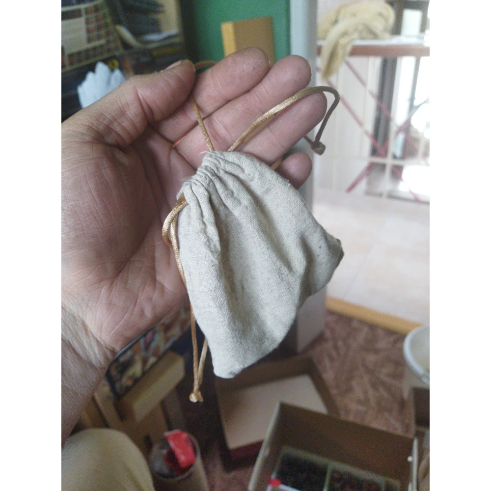 Blackfire Linen Dice Bag
