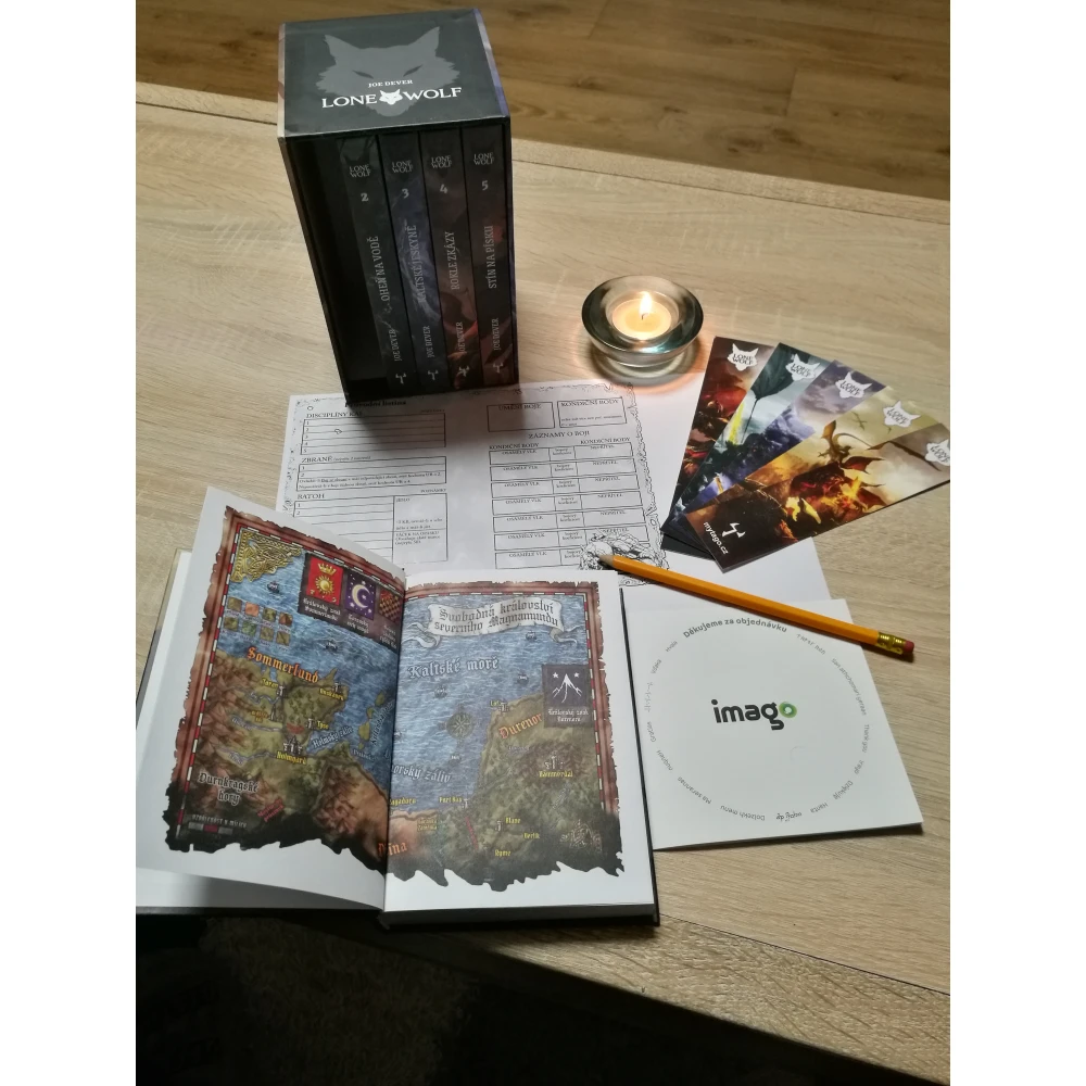 Lone Wolf: Cyklus Kai - komplet 5 vázaných knih
