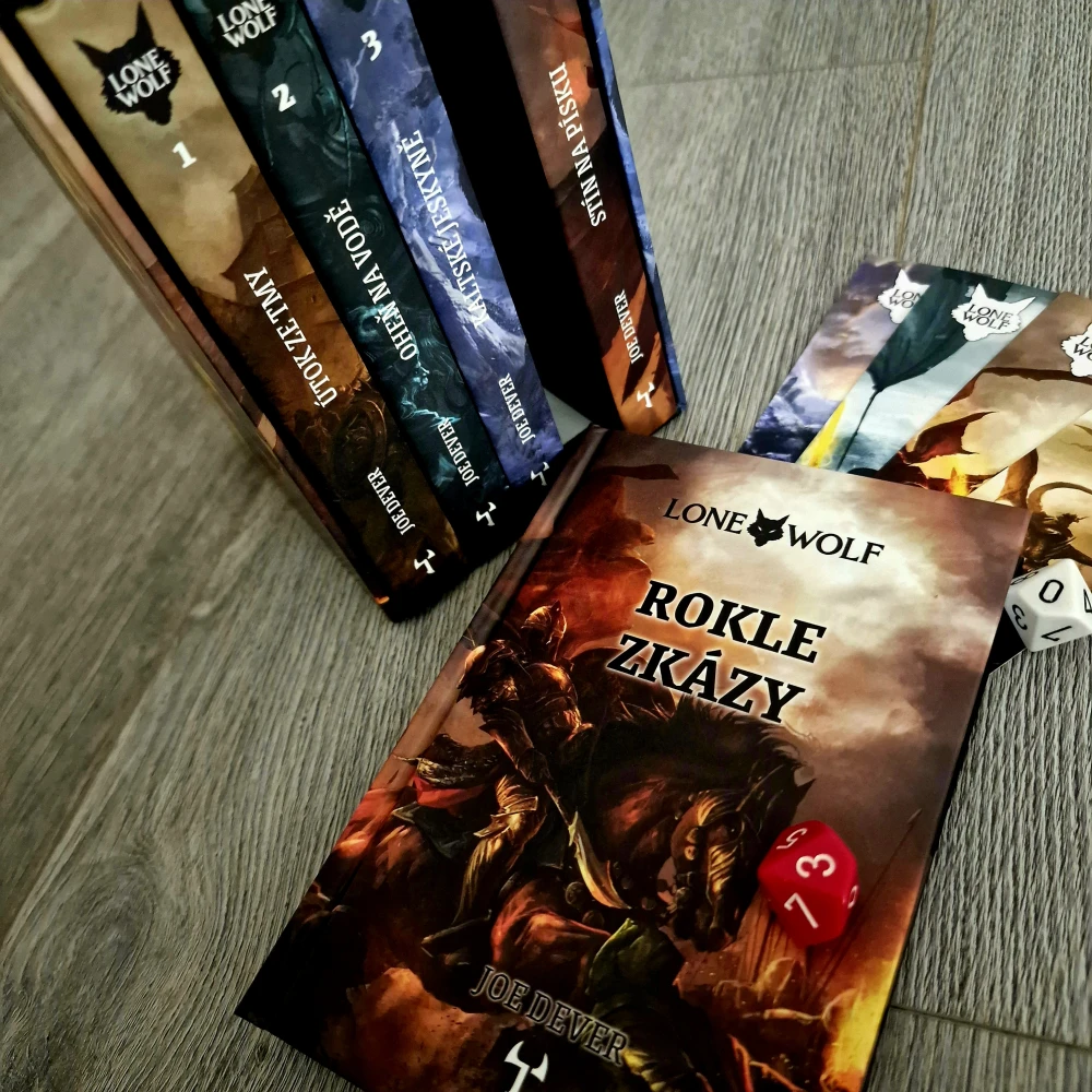 Lone Wolf: Cyklus Kai - komplet 5 vázaných knih