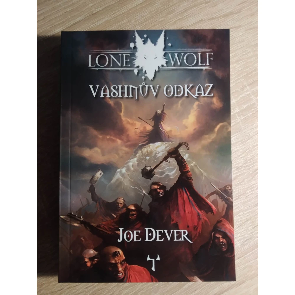 Lone Wolf: Vashnův odkaz – chyba na obale