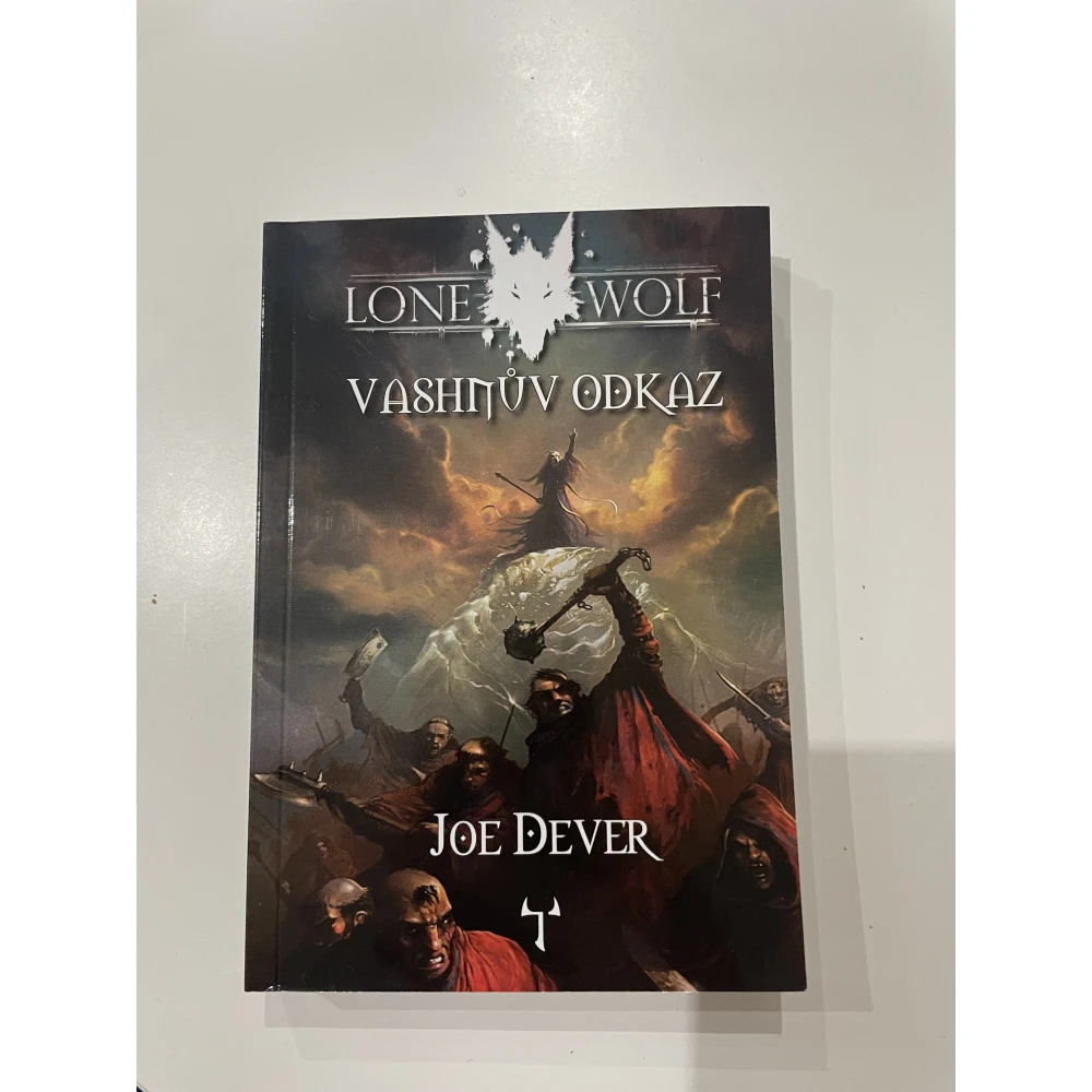 Lone Wolf: Vashnův odkaz – chyba na obale