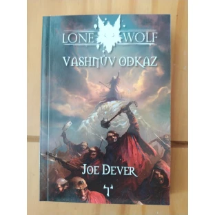 Lone Wolf: Vashnův odkaz – chyba na obale